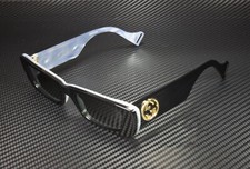 GUCCI GG0516S 001 Rectangle Square Black Grey Women's Sunglasses 52 mm