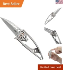 Snap Lock Folding Pocket Knife: Gentleman Everyday Carry, Satin Blade, Innova...