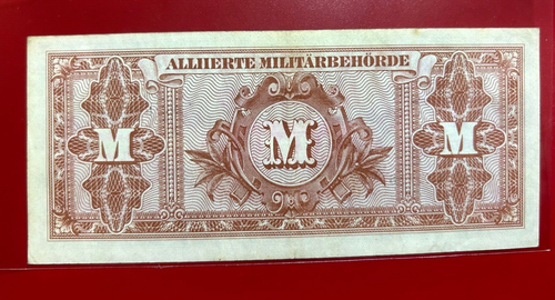 1944 Allemagne WWII Militaire Currency 100 Mark Allemagne - Photo 2 sur 2