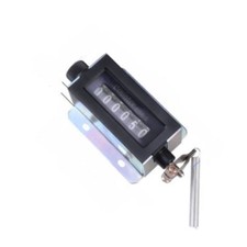 D94-S Casing 6 Digits Mechanical Pull Stroke Counter Black Color