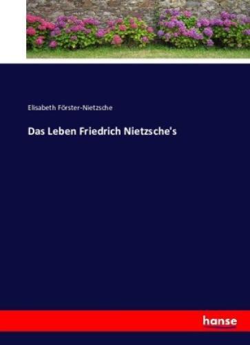 Thumbnail - Das Leben Friedrich Nietzsche's 3618
