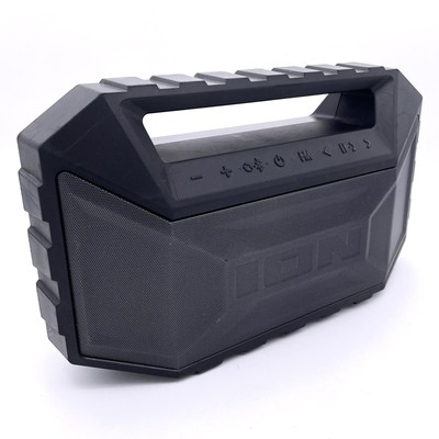 ION Audio - Aquaboom Max Bluetooth Boombox Speaker - Black - AQUABOOMMAXBKXUS | eBay