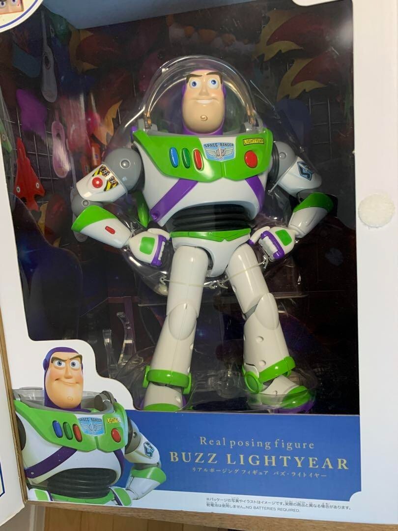 Toy Story 4 Real Posing Figure Buzz Lightyear Disney Pixer Doll