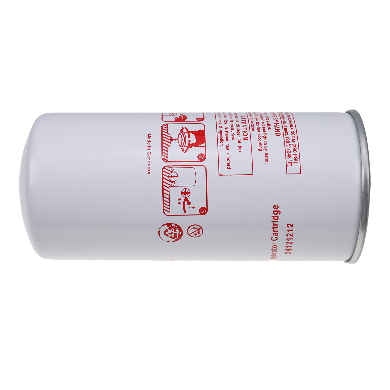 Oil Filter Element 24121212 Fits For Ingersoll Rand UP6 Series 5 to 15 HP R