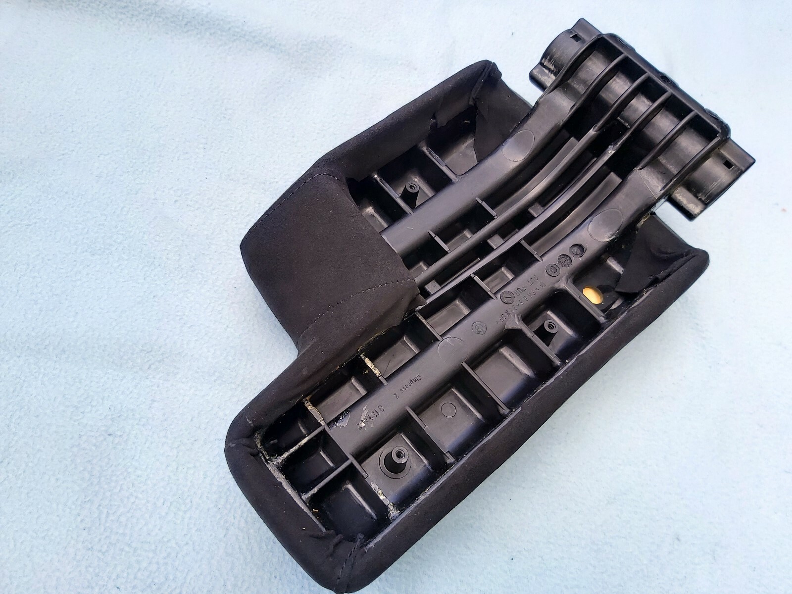 BMW E36 M3 ARMREST, NEW BLACK ALCANTARA and BLACK STITCHING eBay