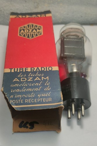 Eine 2A3 Cinch Power Röhre Triode getestet Einzelplatte graviert Boden Pan Getter