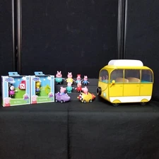 Peppa Pig Figure Lot Peppa Zoe Gerald George Mummy Daddy Camper #8