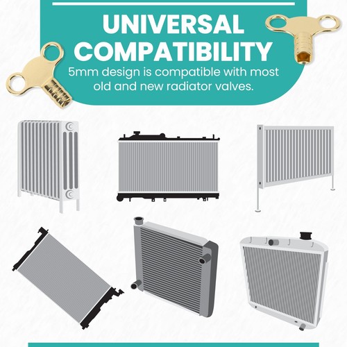 5pcs Résistant Utility Radiateur Gaz Mètre Boite Clé & 4 Voie Multifonctionnel - Imagen 8 de 19