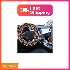 Accmor Fuzzy Car Steering Wheel Cover Universal Fit Fur Auto Wheel Cover And...