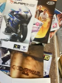 HUGE LOT of 100+ Video Game Manuals  SEGA CD NES SNES GAMECUBE SONIC SUPER MARIO