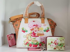 Loungefly Strawberry Shortcake  Friends Satchel Crossbody Bag  Garden Wallet
