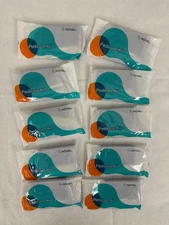 Lot of 10 - NOVAL Pedicure Kits - Pumice Buffer Nail File Pusher - NEW