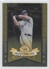 2001 Donruss Production Line 429/588 Geoff Jenkins #PL-39 0p7e