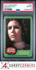 1977 STAR WARS #226 PORTRAIT OF A PRINCESS PSA 8