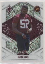 2021 Panini Phoenix Rookie White Shimmer Jamin Davis #149 0ui5