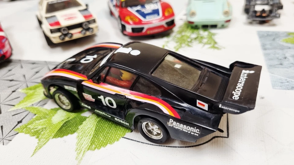 PORSCHE 935 NEGRO INTERSCOPE 4081 SCALEXTRIC EXIN MADE IN SPAIN - Imagen 4 de 4