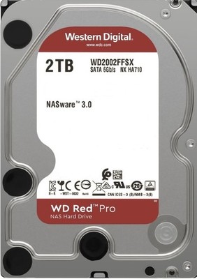 Western Digital Red Pro 2TB HDD, SATA 3, 3,5 Zoll Interne Festplatte WD2002FFSX
