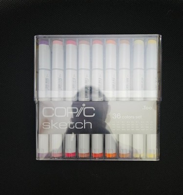Copic Sketch Marker Set - Assorted Colors -Set of 36 - NEW - SEALED