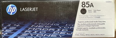 HP LaserJet 85A Black Toner Cartridge CE285A Sealed Genuine