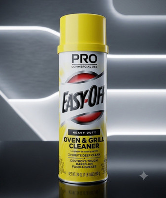 EASY-OFF Pro Heavy Duty Oven & Grill Cleaner Aerosol Spray 24 oz NSF
