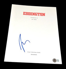 JOAQUIN PHOENIX SIGNED AUTOGRAPH MOVIE SCRIPT EDDINGTON JOKER BECKETT BAS COA D