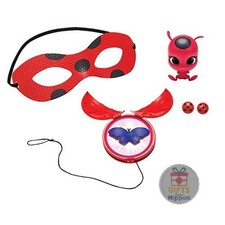 Miraculous Ladybug Role Play Set with Mask, Earrings, Yo-Yo  Color-Changing Bu