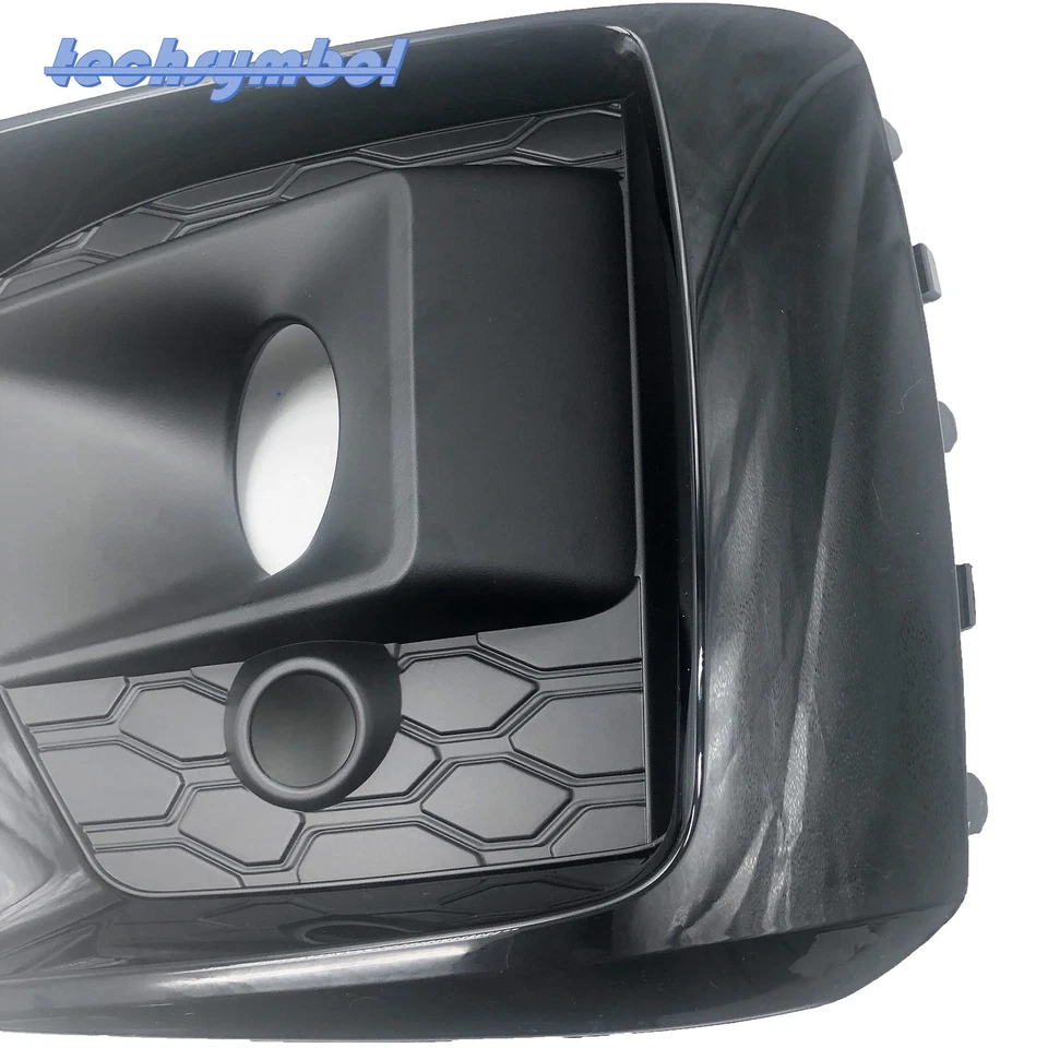 Nuevos biseles de cubierta de rejilla de luz antiniebla delantera izquierda+derecha para Audi A5 S5 2020-2024 Foto 4 de 4