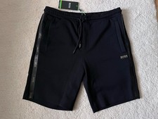 HUGO BOSS Herren Jersey Shorts in schwarz Gr XL (L)