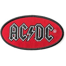 Men's AC/DC Oval Logo Woven Patch