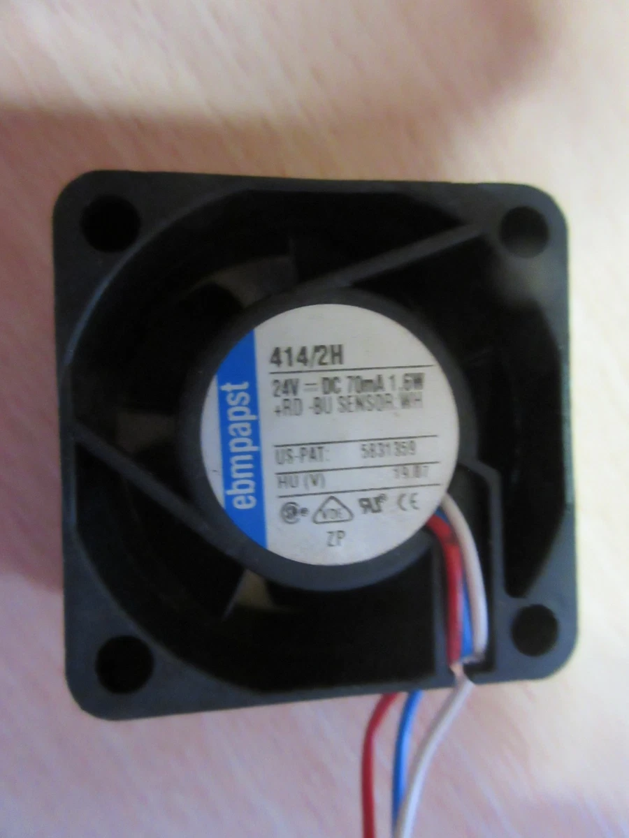 Ventilador axial Pope 414/2H ventilador ventilador de carcasa 40x40x20 mm 24VDC