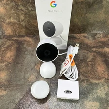 Google Nest Cam Indoor GJQ9T GA01998-US 1080p Camera - White