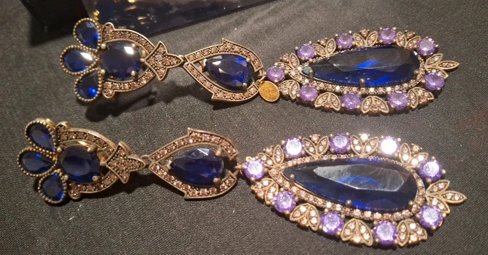  Ralph Lauren Long Drop Chandelier Earrings - Image 3 of 4