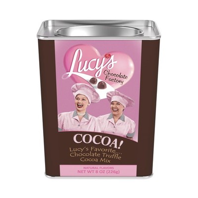 Lucys Chocolate Factory Chocolate Truffle Cocoa Mix Powder Drink 8 Ounces