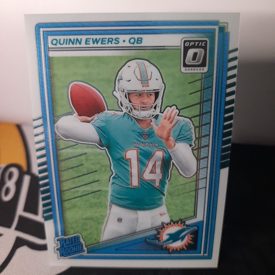 2025 Panini Donruss Optic - Rated Rookie Quinn Ewers #213 (RC)