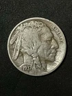 1937S Buffalo Nickel United States Five Cent Coin Circulated Free Shipping