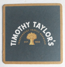 Beer mat.Timothy Taylor,Indie Family Brewery Since 1858.Collectable Breweriana