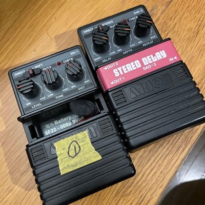 ARION SAD-3 STEREO DELAY & SDI-1 Distortion Set