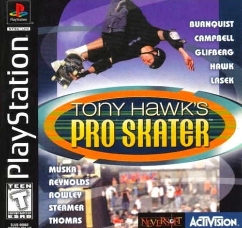 Disc Looks Amazing!!! Tony Hawk's Pro Skater (Sony PlayStation 1, 1999)