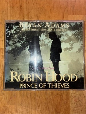 Bryan Adams Everything I Do UK Import 4 Track CD 1991 A&M Records Issue