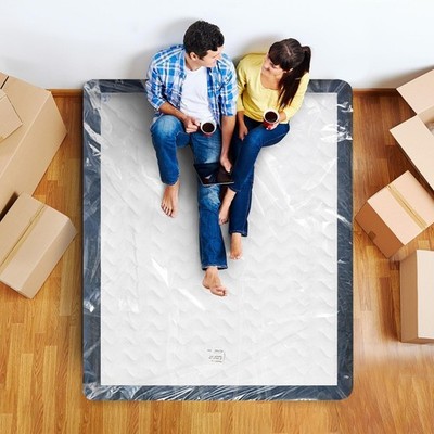 Utopia Home Full Size Mattress Cover for Moving (2 Pack), 4 Mil Heavy Duty...