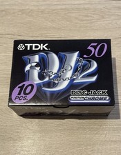 Lot 10 Cassette Audio Vierge TDK DJ2 50 - K7