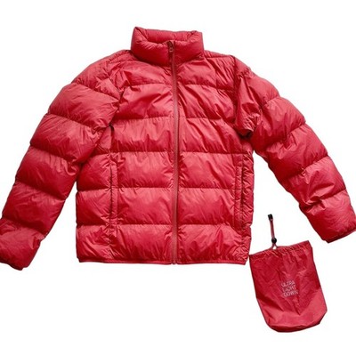 Uniqlo U lemaireltra Light Down Jacket 3D Cut Orange Lightweight Cold Weather U