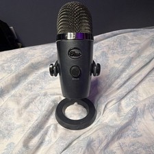 Blue Yeti Black USB Condenser Microphone Desktop Stand, Condenser Form Factor