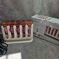 Remington Proluxe Heated Rollers Women Hair Curlers Set Pink White Boxed