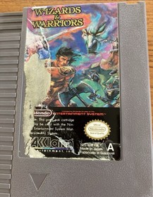 NES ~ WIZARDS & WARRIORS ~ Nintendo Game 3 Screw NES-WW-ITA Game Cart Only Pal A