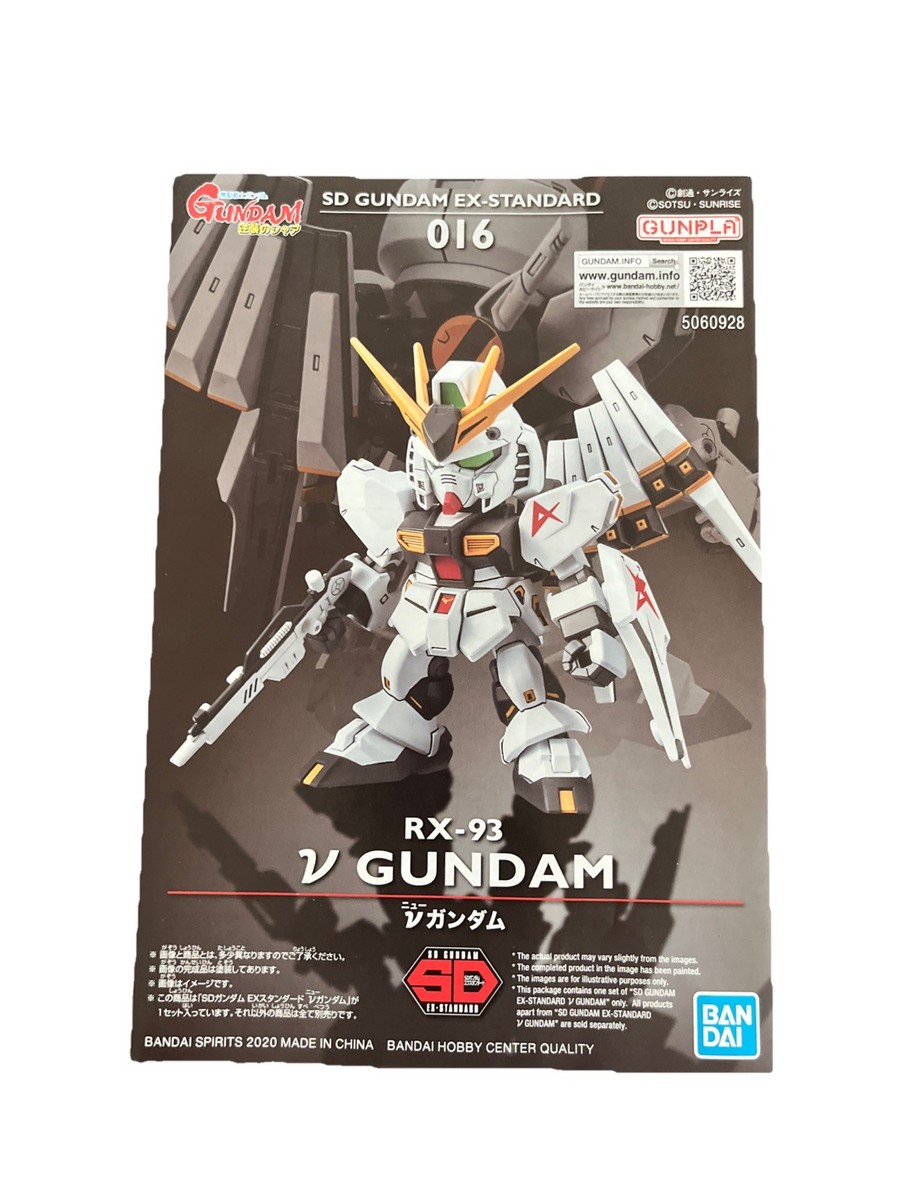 Bandai 016 RX-93 Nu Gundam SD EX-Standard Model Kit - US | eBay