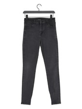 J Brand Women's Jeans W 27 in Grey Cotton with Elastane, Polyester Skinny