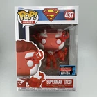 Funko Pop! Vinyl: DC Universe - Superman (Red) - NYCC Shared #437 with protector