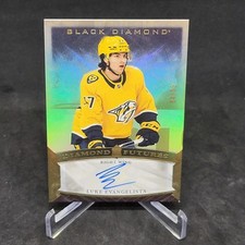 2023-24 Black Diamond Luke Evangelista RC #BDF-LE Diamond Futures Auto /99