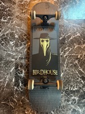 Birdhouse Stage 3 Plague Doctor Complete Skateboard Black, 8" Tony Hawk